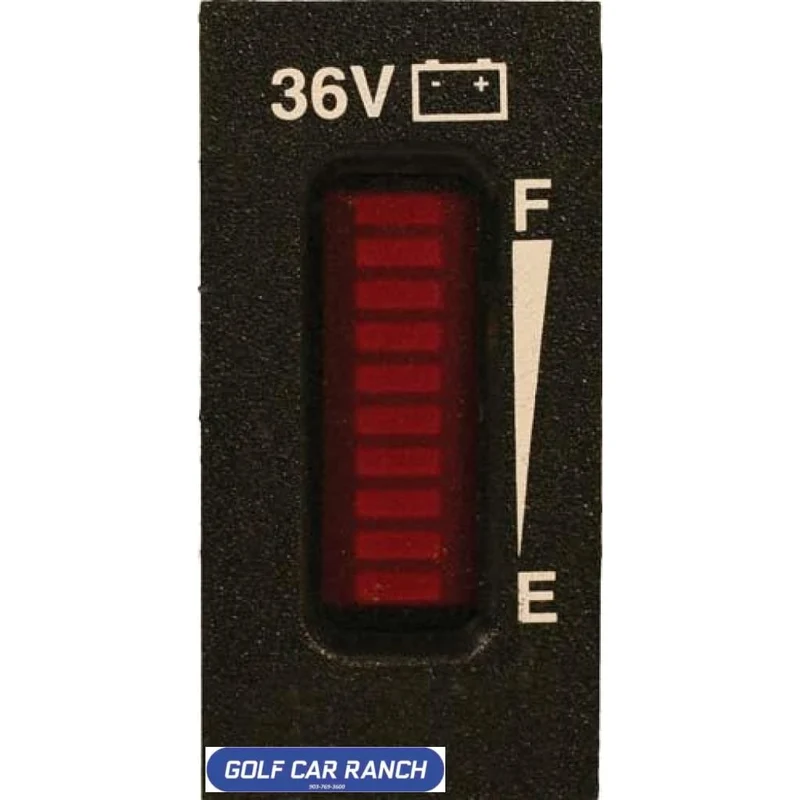 GAUGE, CURTIS BATTERY VERTICAL EZ 36V